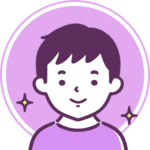 安心した男の子のアイコン